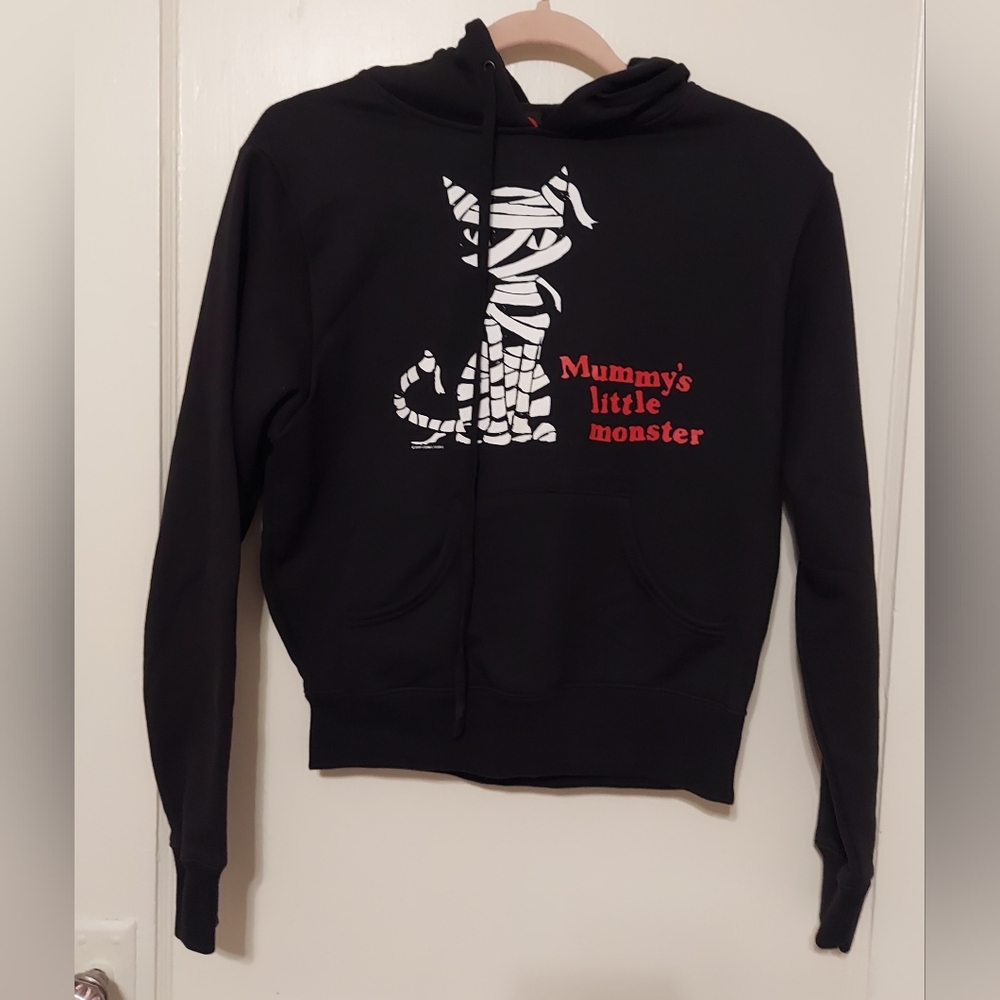 Vintage Emily The Strange Hoodie Sweatshirt Mummys Little Monster